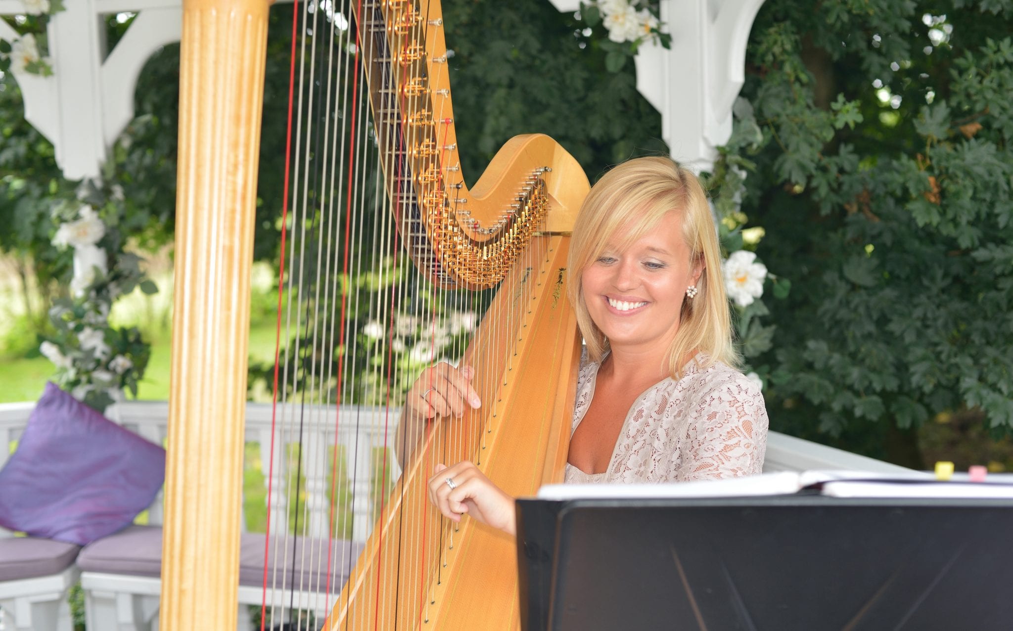 harpist wedding