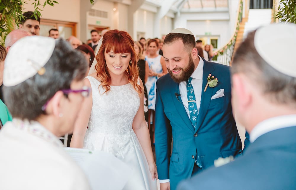 Botleys Mansion Atrium ceremony