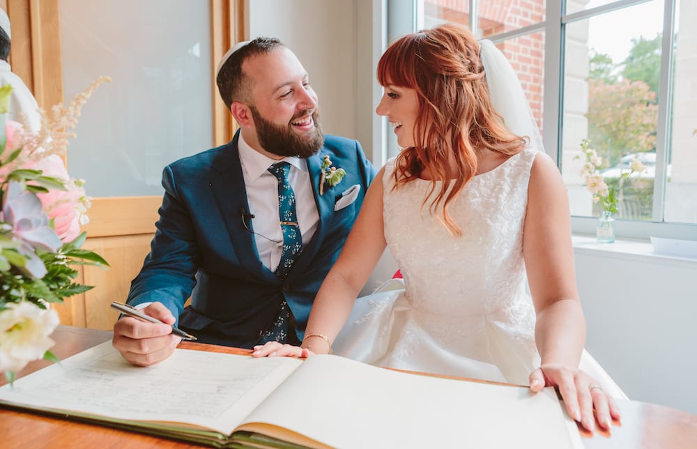 Botleys Mansion newlyweds