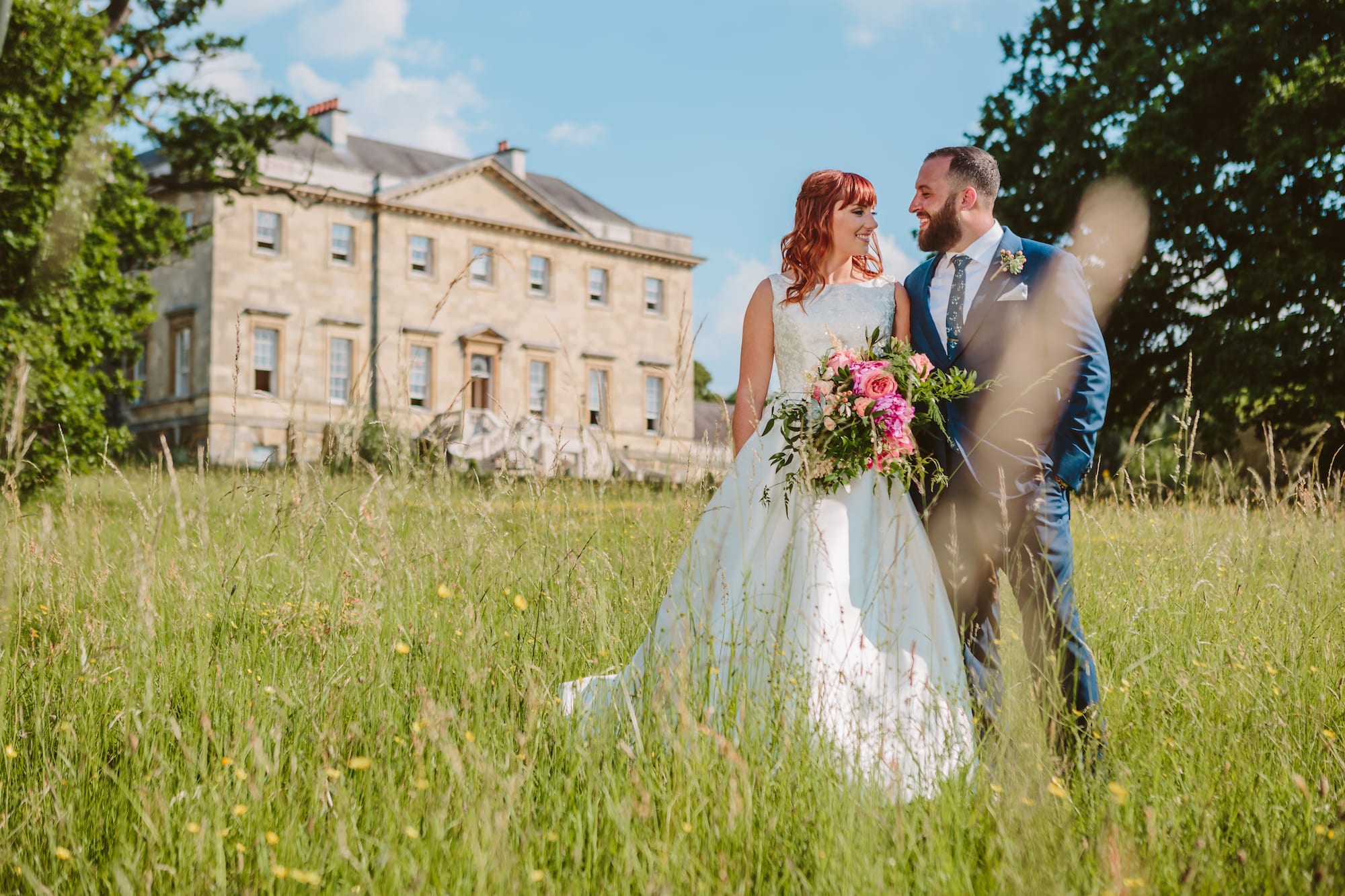 Bride Groom Botleys Mansion Surrey