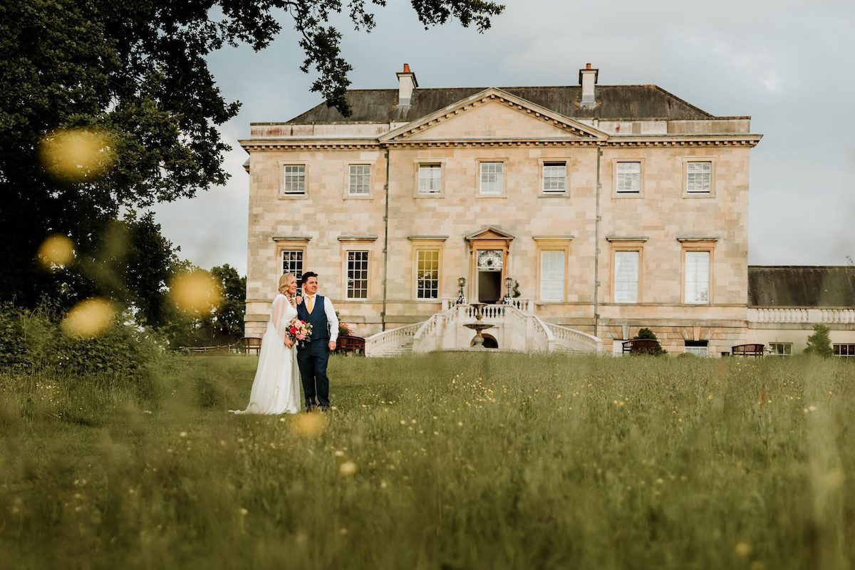 Spring exclusive use Surrey wedding venue Botleys Mansion Surrey