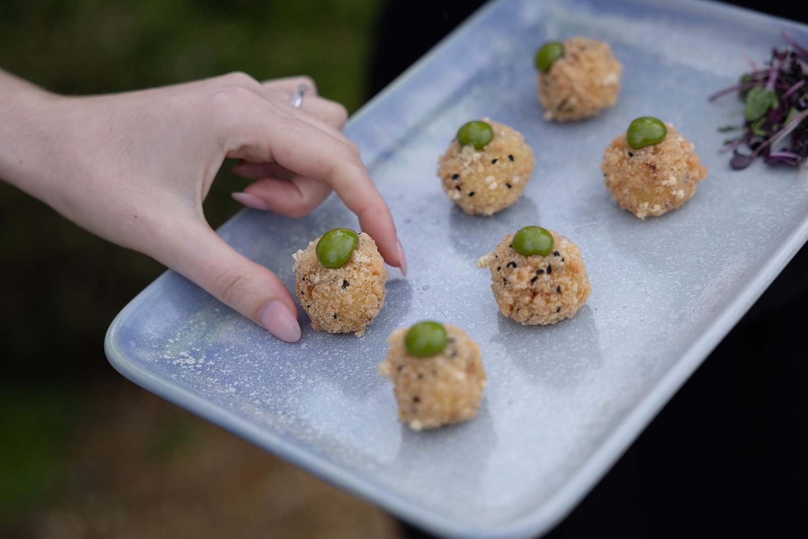 harper weddings canapes